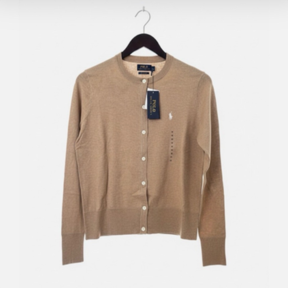 Polo by Ralph Lauren Camel Sweater size S P - NWT-Small - Picture 6 of 6